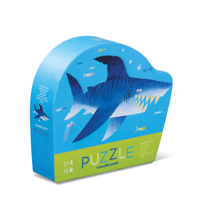 Crocodile Creek - Puzzle Mini 12pcs - Shark City