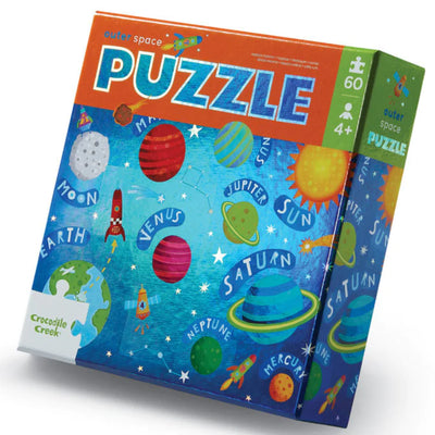 Crocodile Creek - Puzzle Foil 60pcs - Outer Space