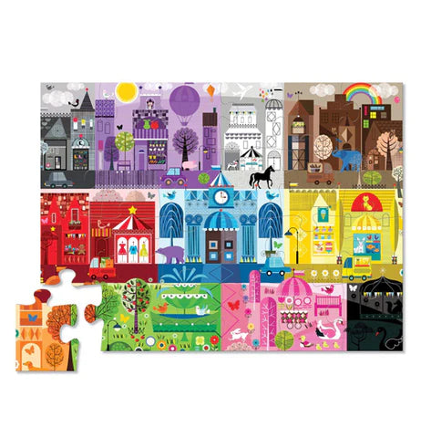 Crocodile Creek - Puzzle 24pcs - Colour City