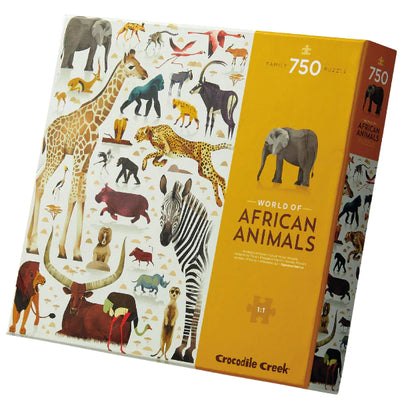 Crocodile Creek - Floor 750pcs - World of African Animals