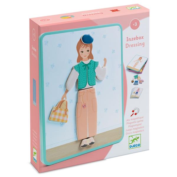 Djeco - Inzebox Dressing Magnetic Game