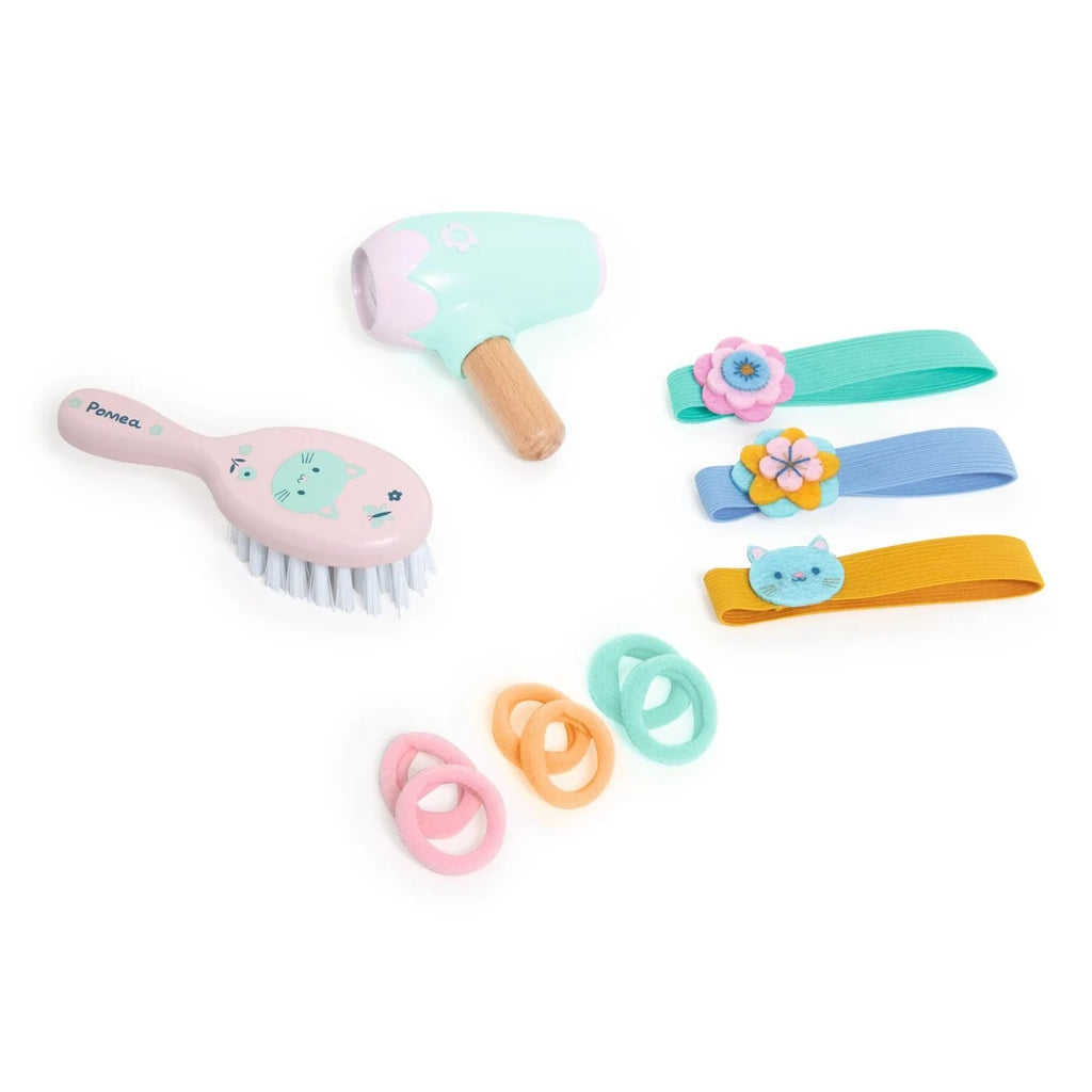 Djeco - Lovely Doll baby Pomea Hairdressing Set