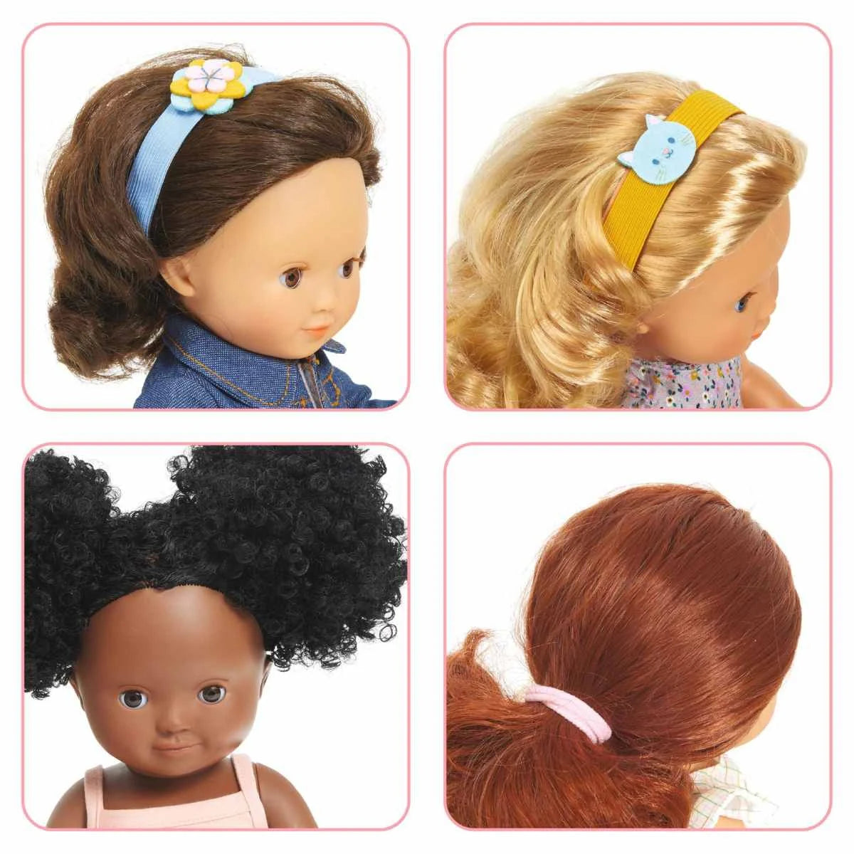 Djeco - Lovely Doll baby Pomea Hairdressing Set