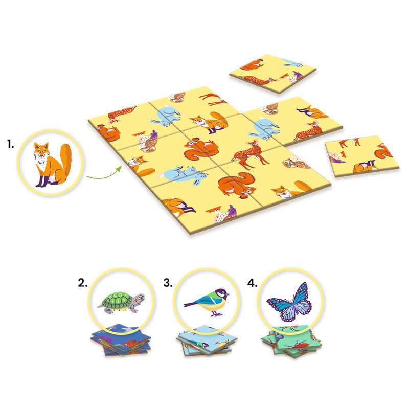 Djeco - Impossible Animal Puzzle