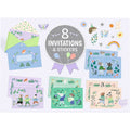 Djeco - Letter Invitation Set - Animal Fanfare
