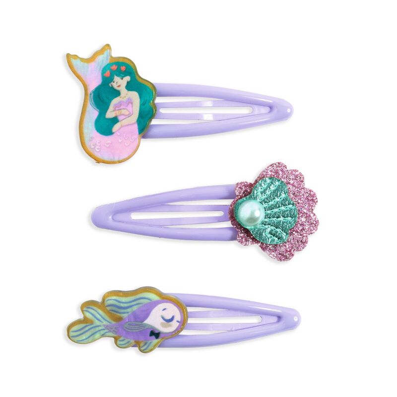 Djeco - Lorelei Snap Mermaid Hairclips