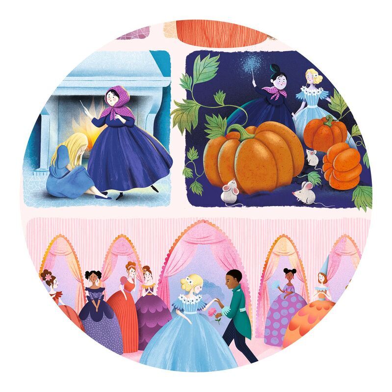 Djeco - Cinderella 54pc Story Puzzle