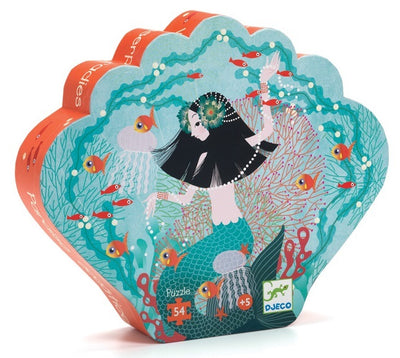 Djeco - Puzzle Silhouette 54pcs - Aquatic Paradise
