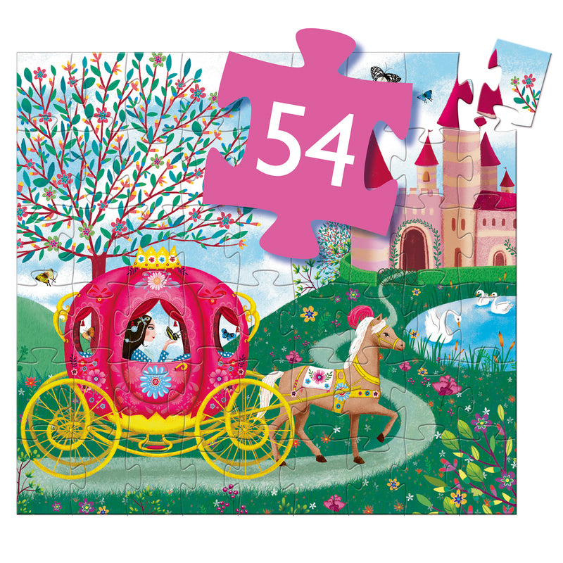 Djeco - Puzzle Silhouette 54pcs - Elises Carriage