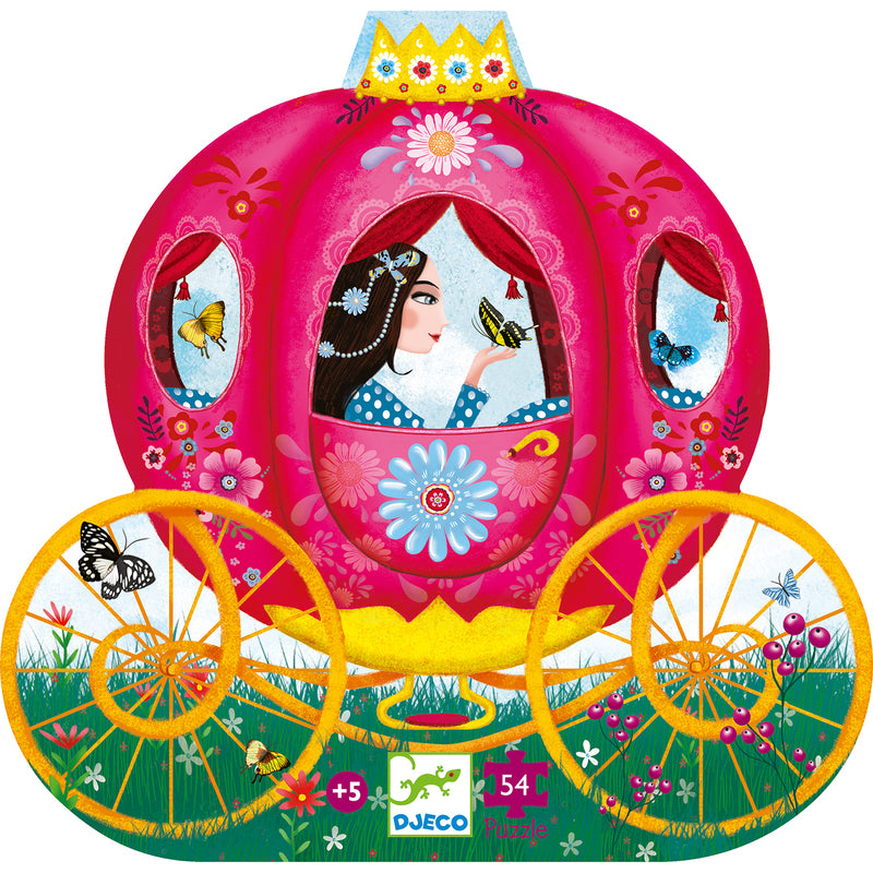 Djeco - Puzzle Silhouette 54pcs - Elises Carriage