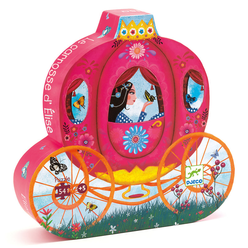 Djeco - Puzzle Silhouette 54pcs - Elises Carriage