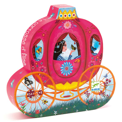 Djeco - Puzzle Silhouette 54pcs - Elises Carriage