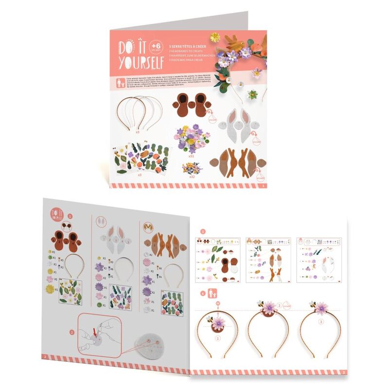 Djeco - Do it Yourself - Headbands Kit