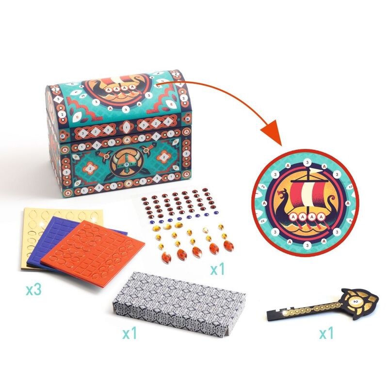 Djeco - Do it Yourself - Super Treasure Chest