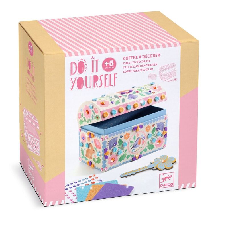Djeco - Do it Yourself - Chest to Decorate