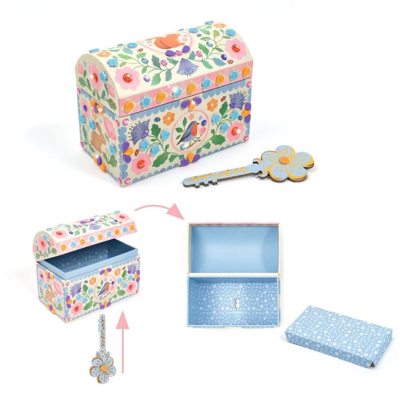 Djeco - Do it Yourself - Chest to Decorate