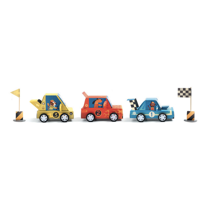Djeco - Do it Yourself - Racing Cars Kit