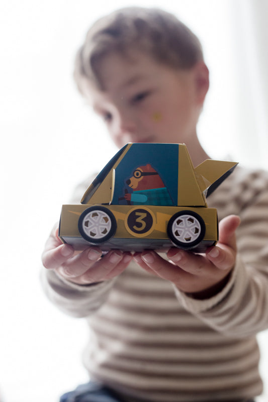 Djeco - Do it Yourself - Racing Cars Kit