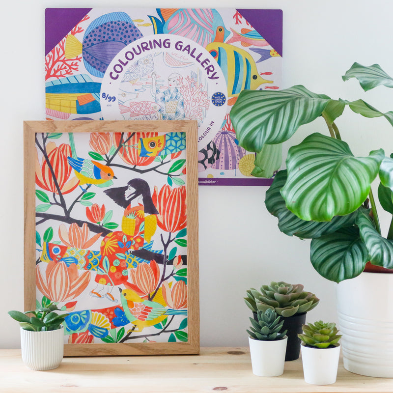 Djeco - Colouring Gallery - Japan