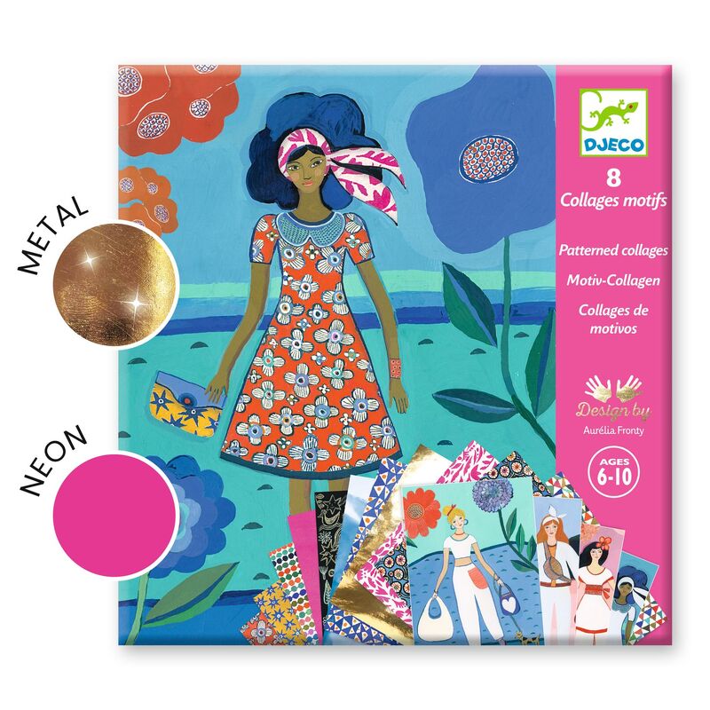 Djeco - Patterned Collage