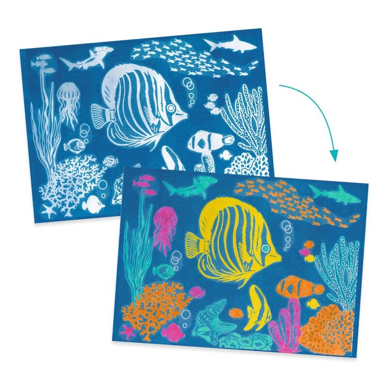 Djeco - Cyanotype Sealife