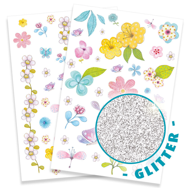Djeco - 50+ Fair Flowers Of The Field Tattoos