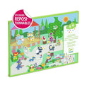 Djeco - Fanfare 30pcReusable Puffy Stickers