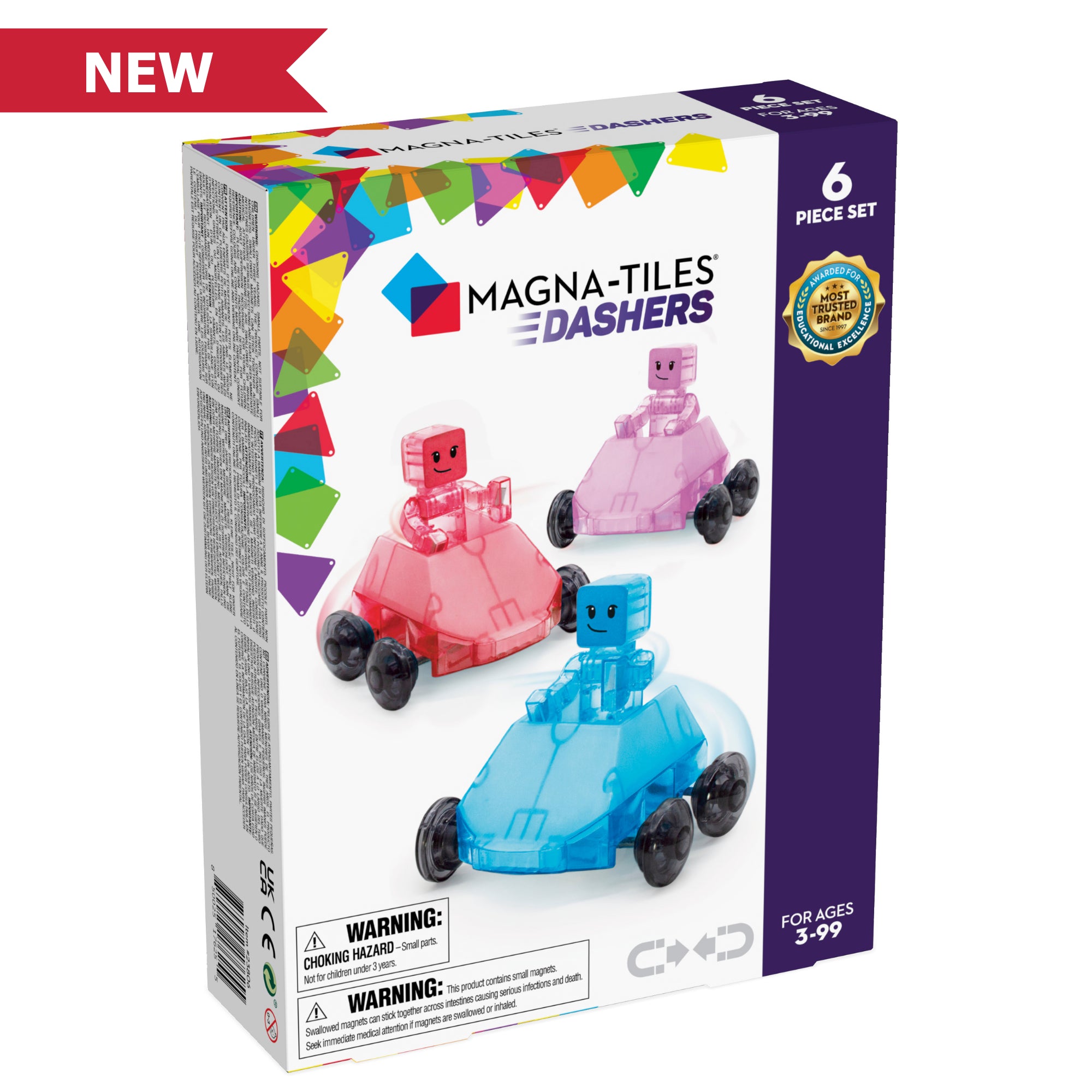 Magna Tiles - Dashers Set - 6 piece