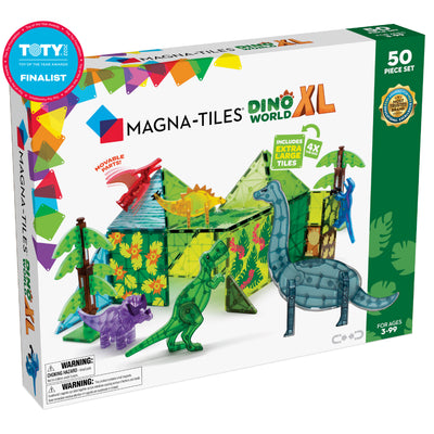 Magna Tiles - Dino World Set XL - 50 Piece