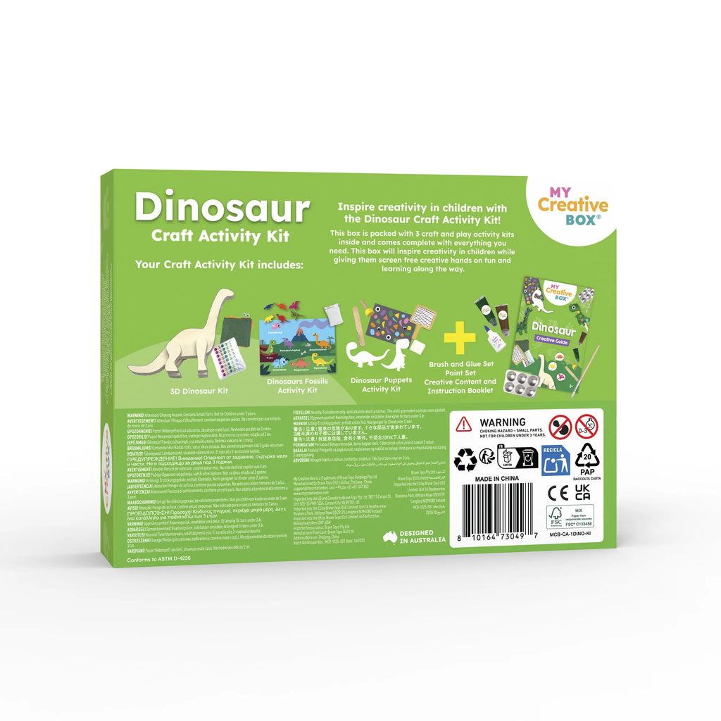 My Creative Box - Dinosaur Craft Mini Activity Box
