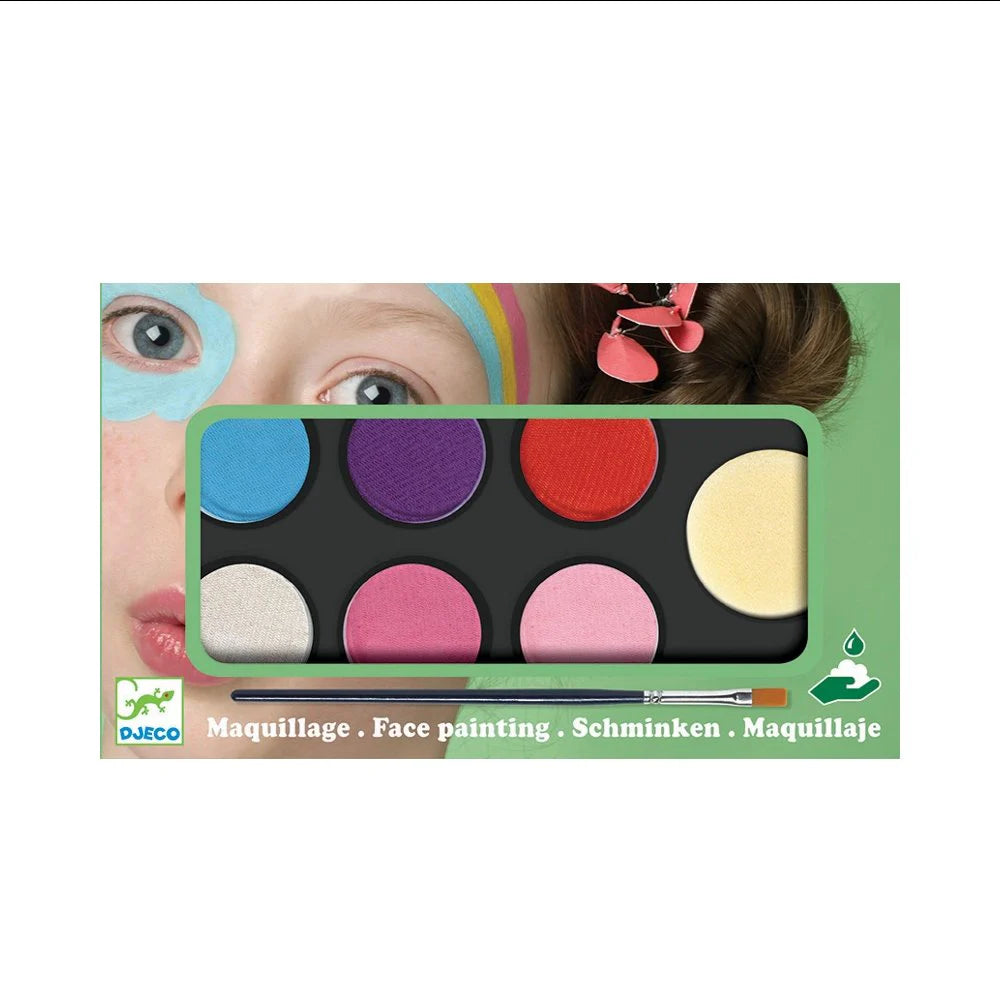 Djeco 20 - Face Paint Metallic