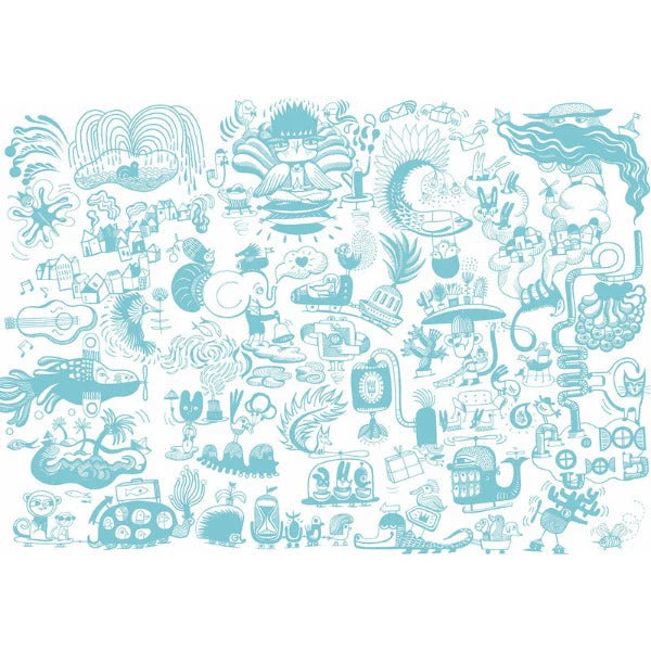 Djeco - Puzzle Wizzy 100pcs - The Enchanted Tree Wizzy