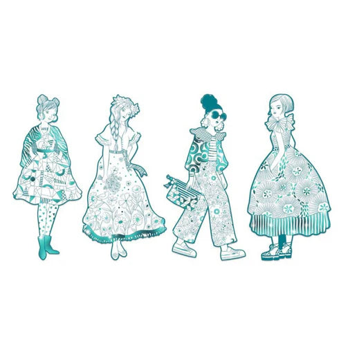 Djeco - Rebekka & Friends Les Demoiselles Colouring