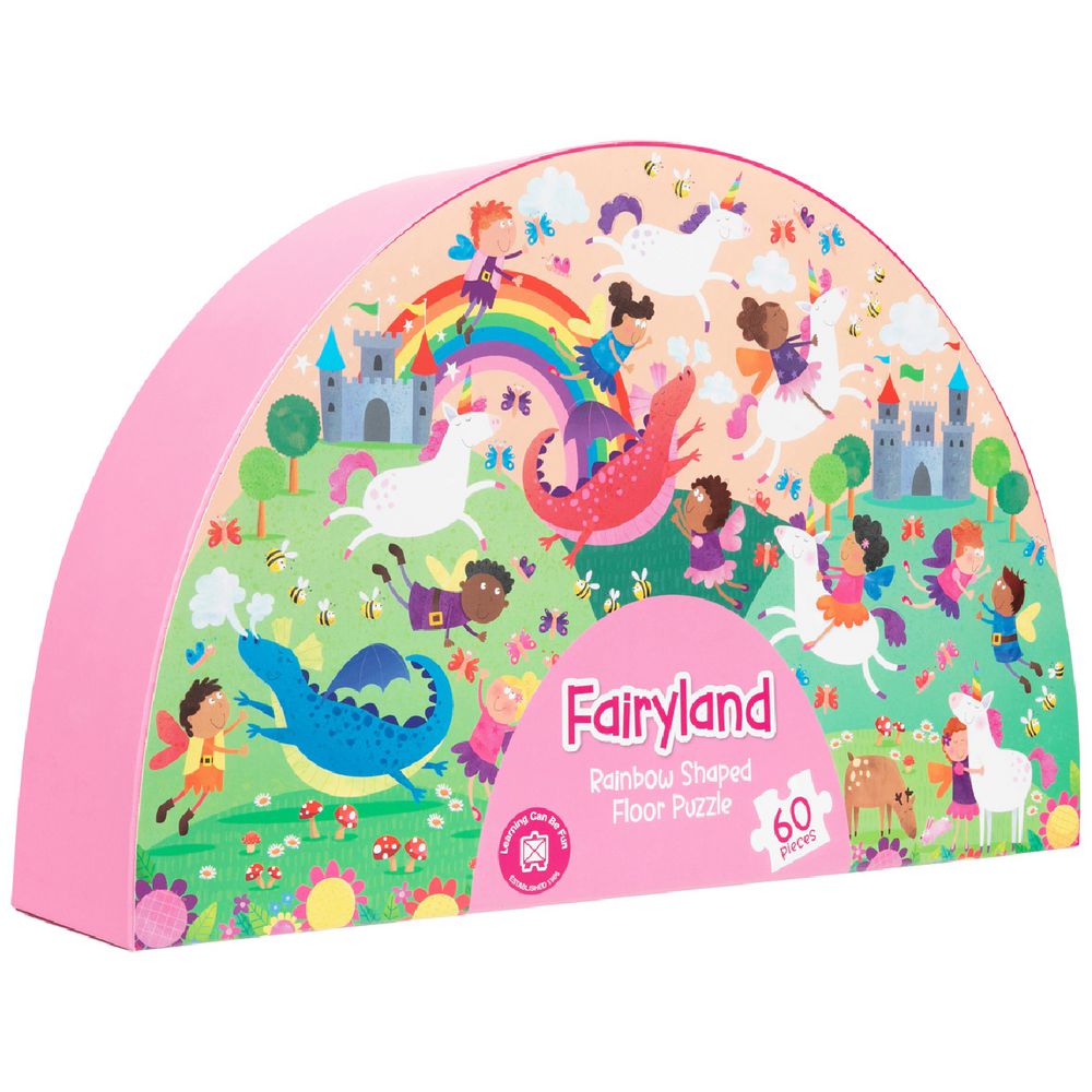 Edvantage - Fairyland Rainbow Puzzle 60pc