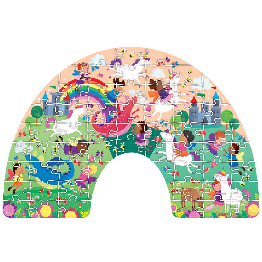 Edvantage - Fairyland Rainbow Puzzle 60pc