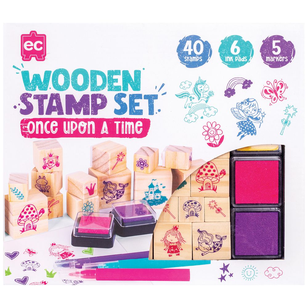 Edvantage - Wooden Stamp Set - Once upon a Time