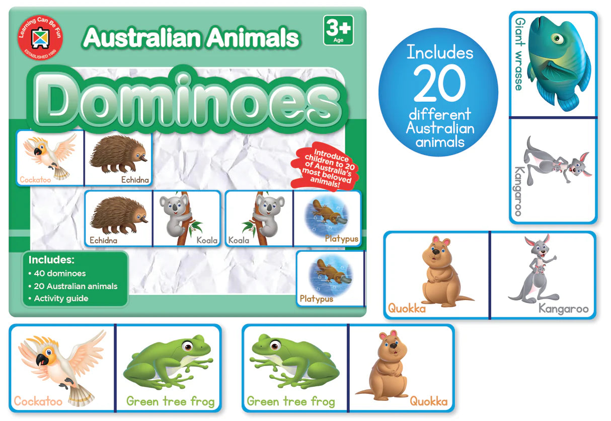Edvantage - Dominoes Australian Animals
