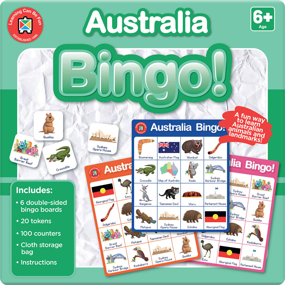 Edvantage - Australia Bingo!