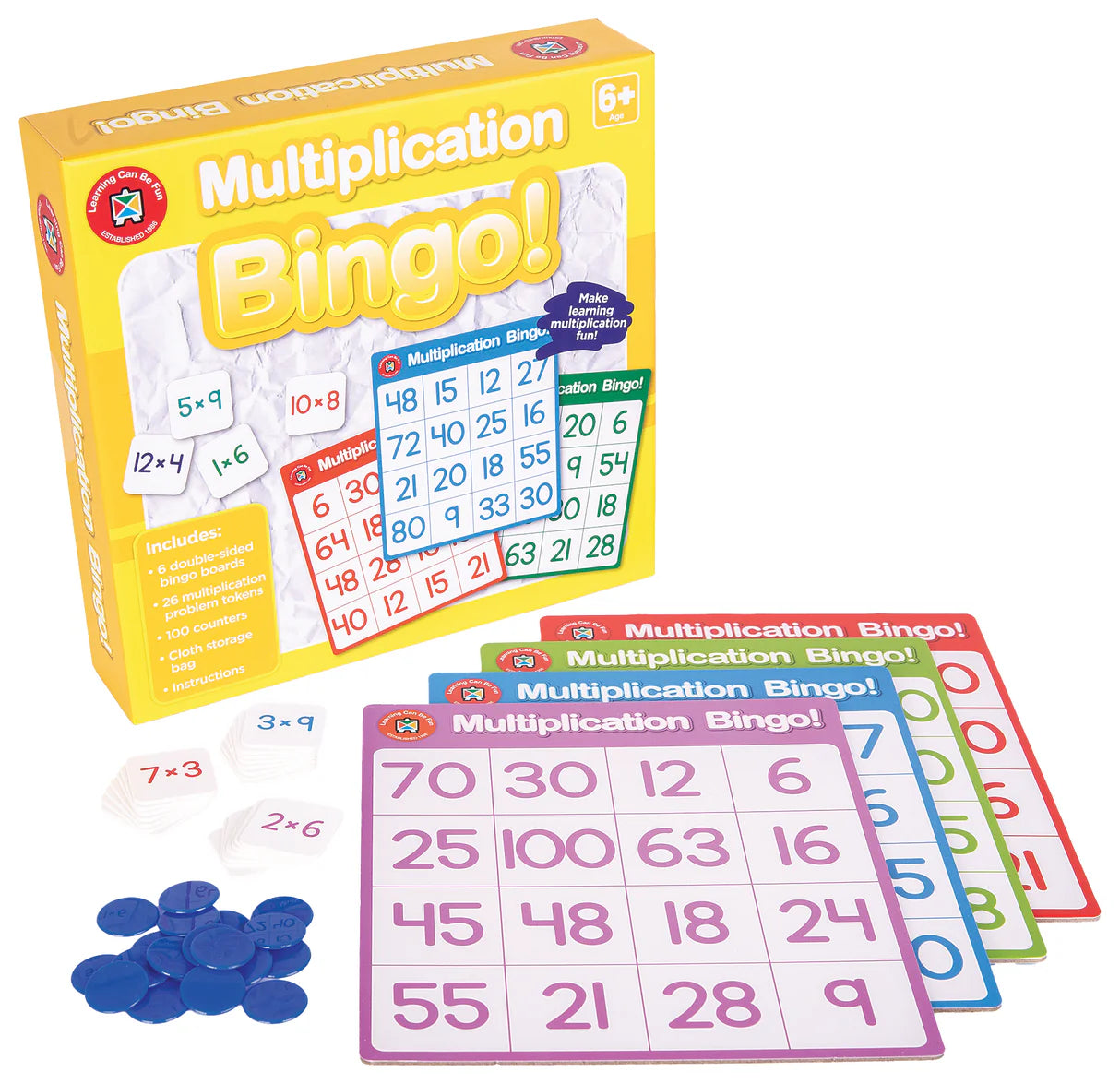 Edvantage - Multiplication Bingo!