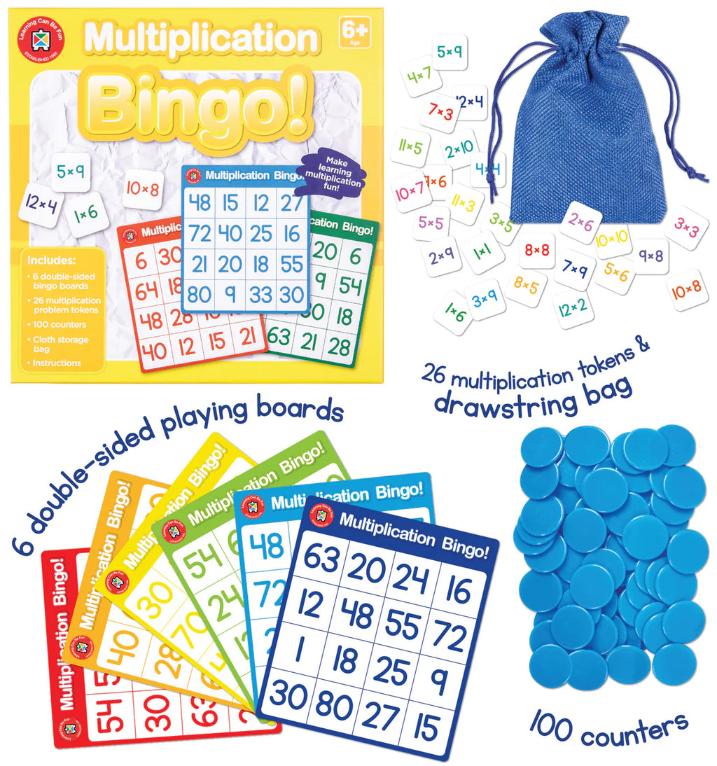 Edvantage - Multiplication Bingo!