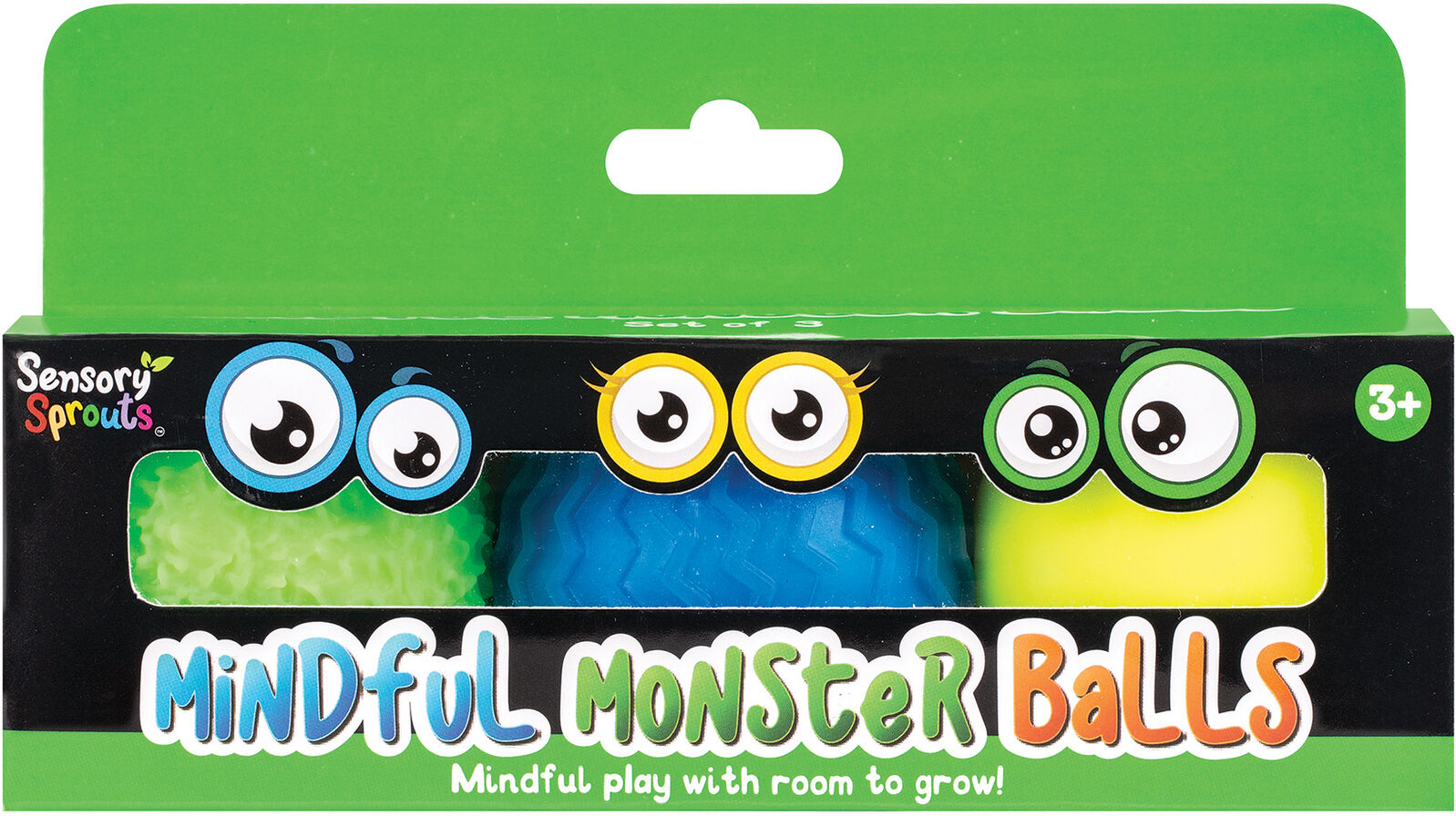 Sensory Sprouts - Mindful Monster Balls - Green