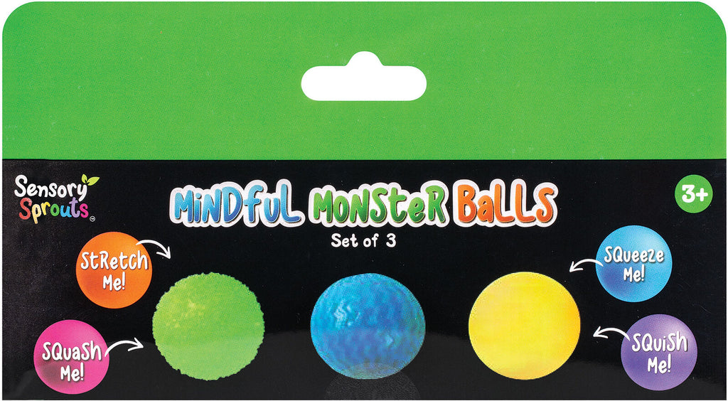 Sensory Sprouts - Mindful Monster Balls - Green