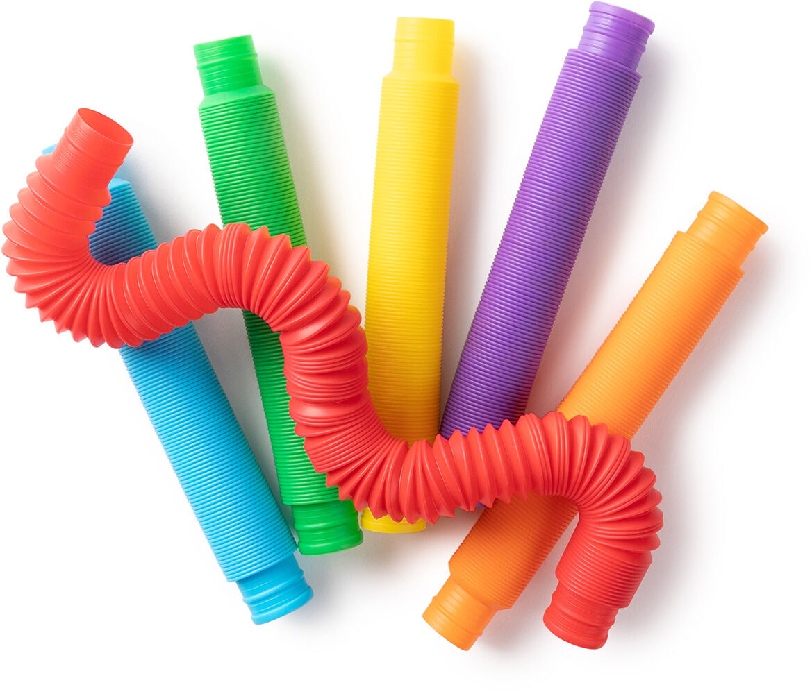 Sensory Sprouts - Rainbow Pull Pipes