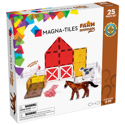 Magna Tiles - Farm Animals Set 25 Pieces