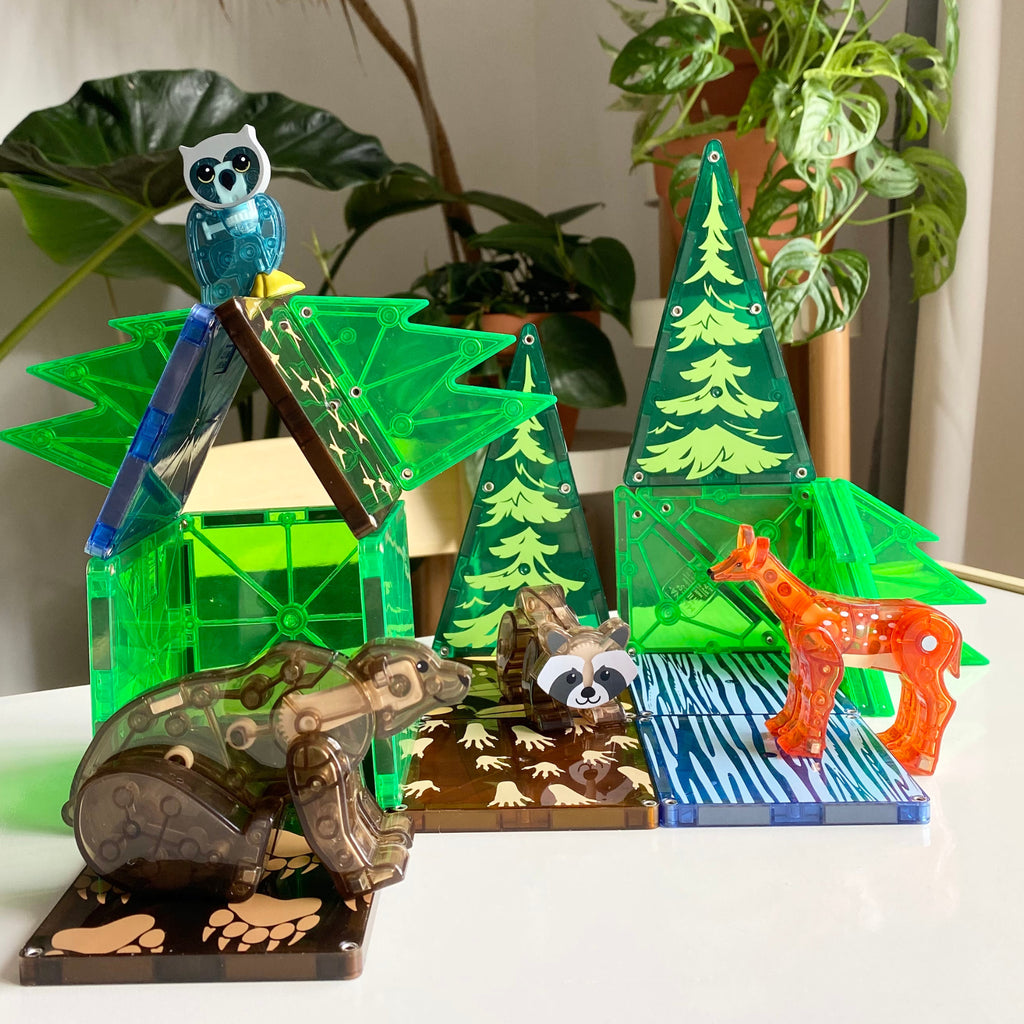 Magna Tiles - Forest Animals Set - 25 piece