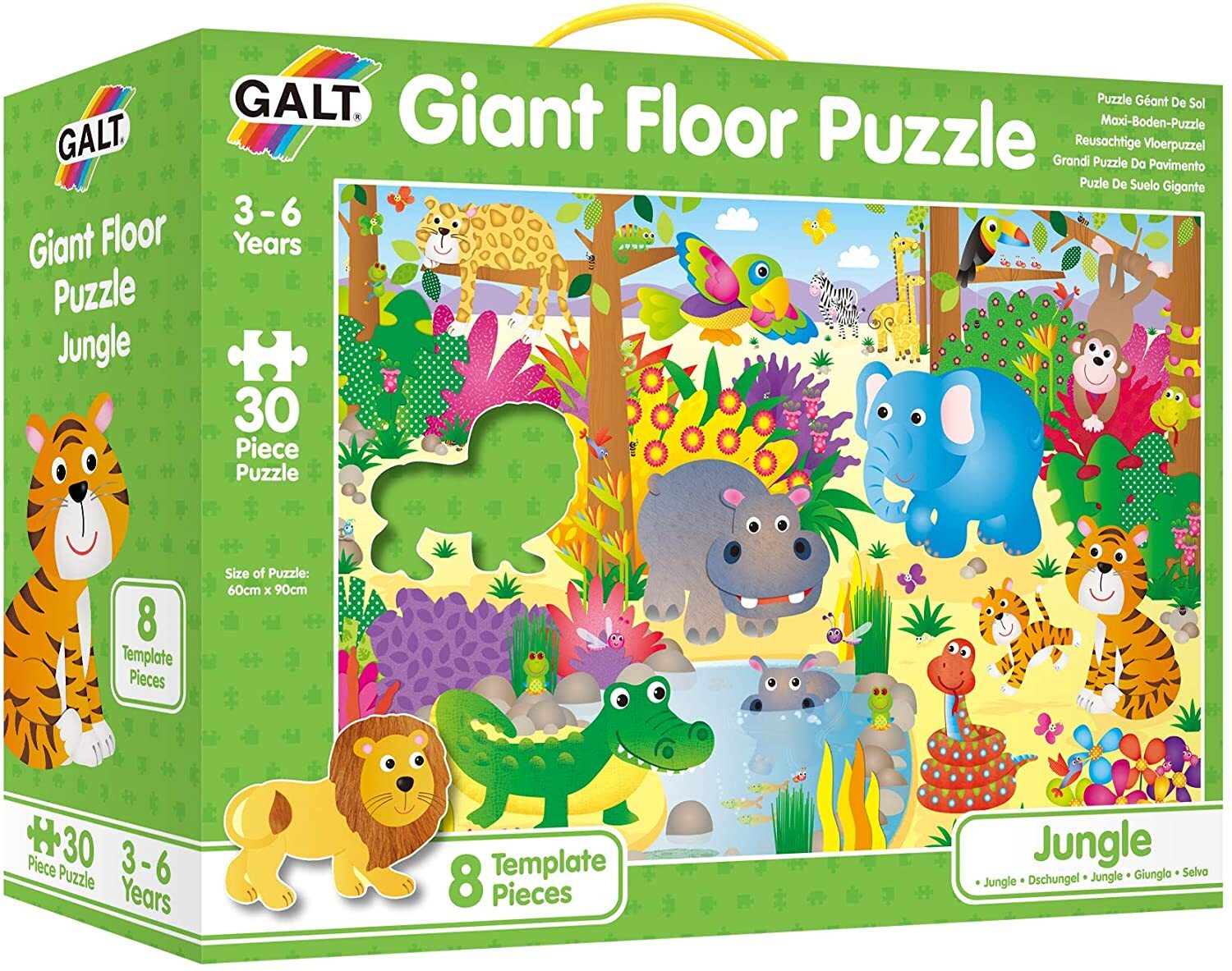 Galt - Giant Floor Puzzle 30pcs - Jungle