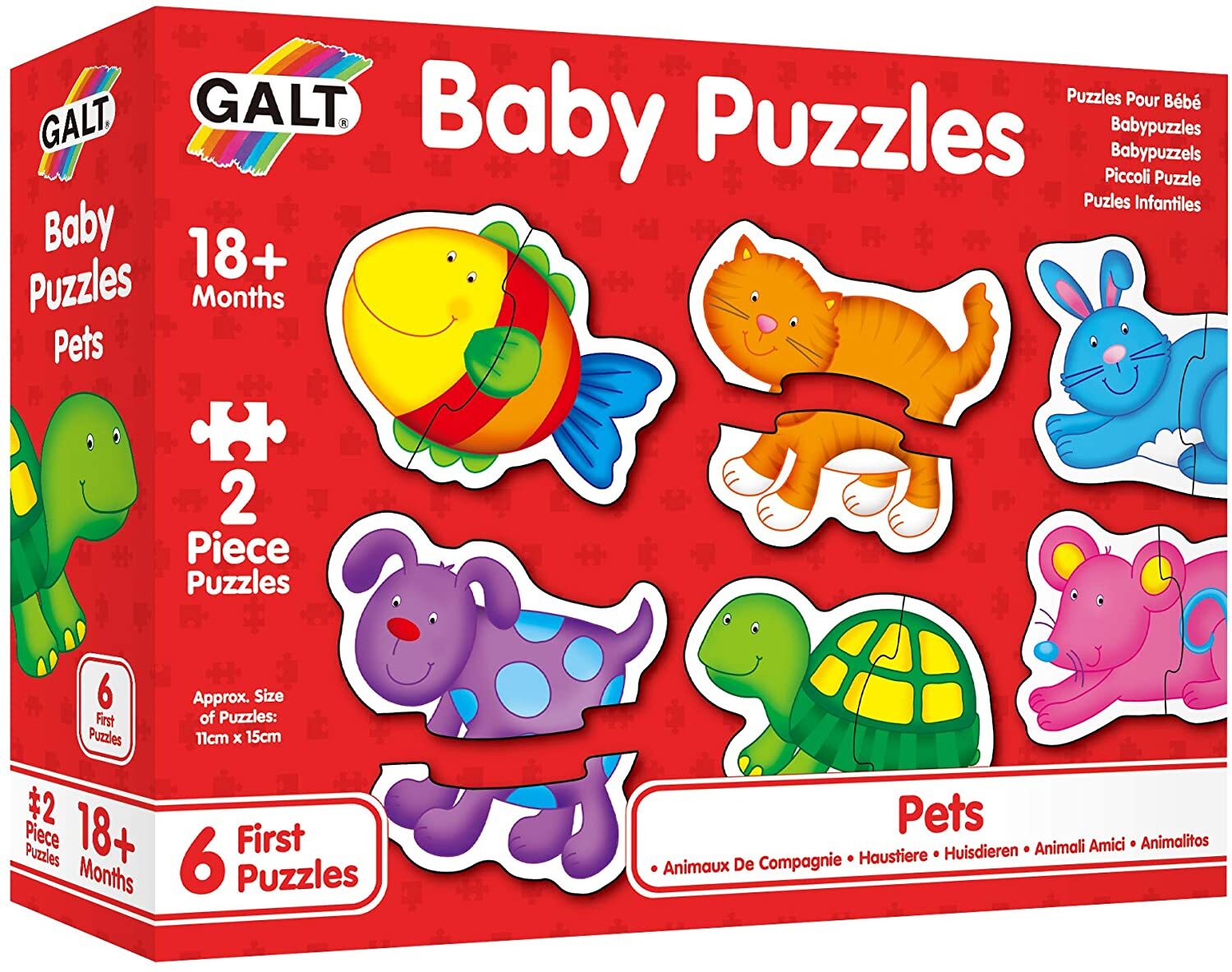 Galt - Baby Puzzles - Pets
