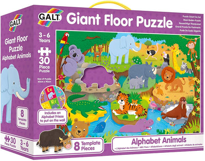 Galt - Giant Floor Puzzle 30pcs - Alphabet Animals