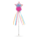 Great Pretenders - Multi Pastel and Hot Pink Glitter Rainbow Wand