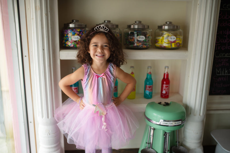 Great Pretenders - Rainbow Pink Bodysuit - Size 3-4